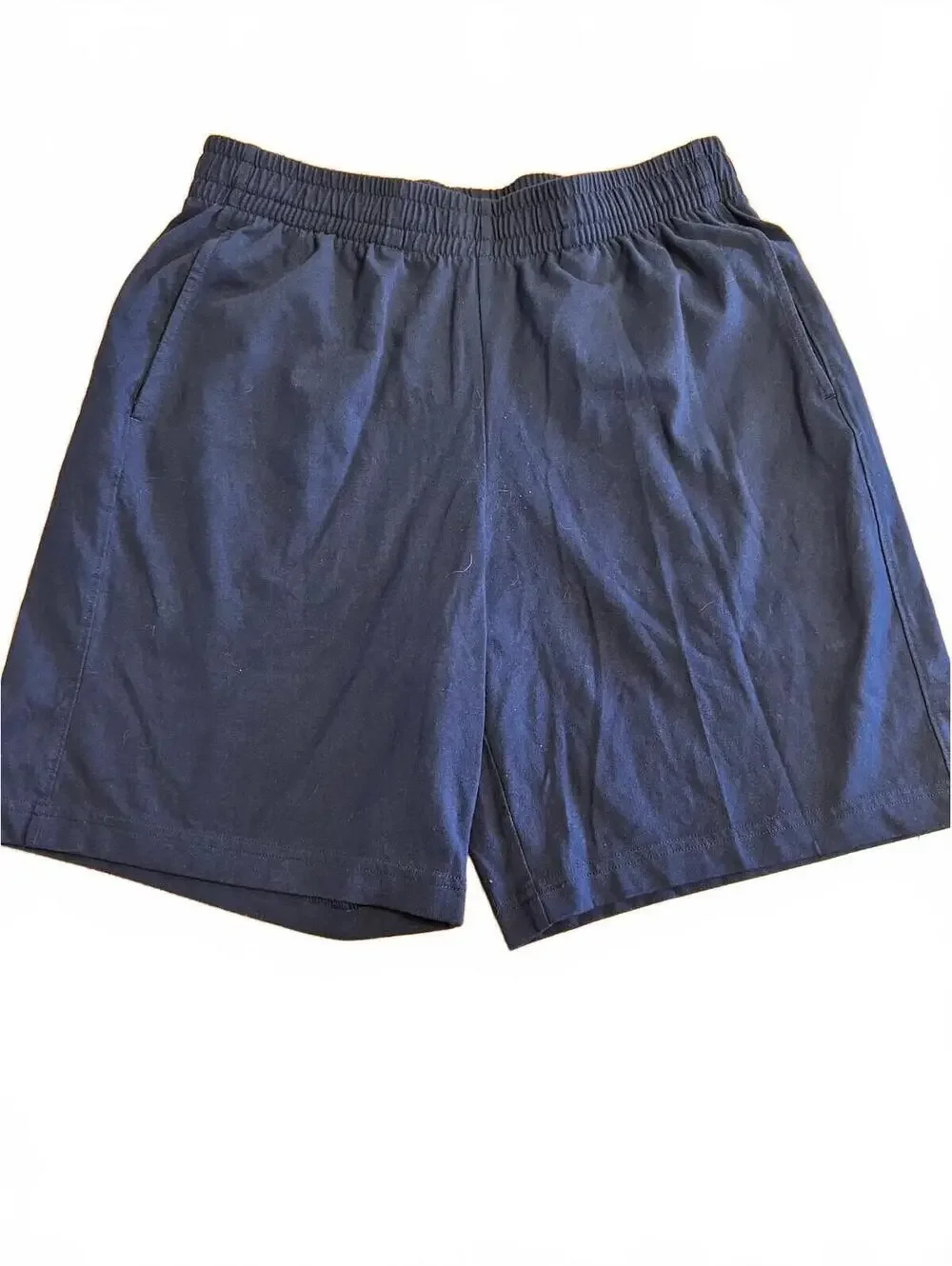 TEK GEAR Essential Gear Men's Navy Blue Casual Shorts Medium